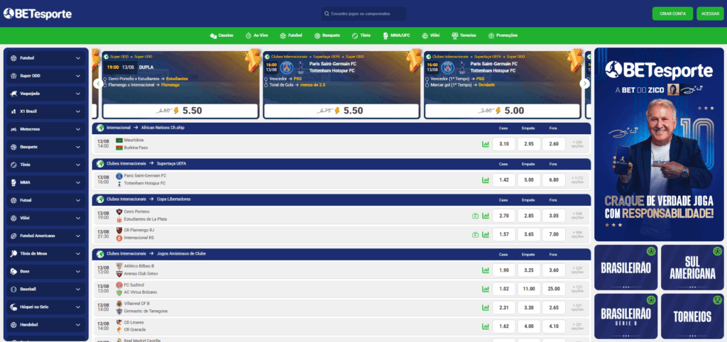 site BETesporte