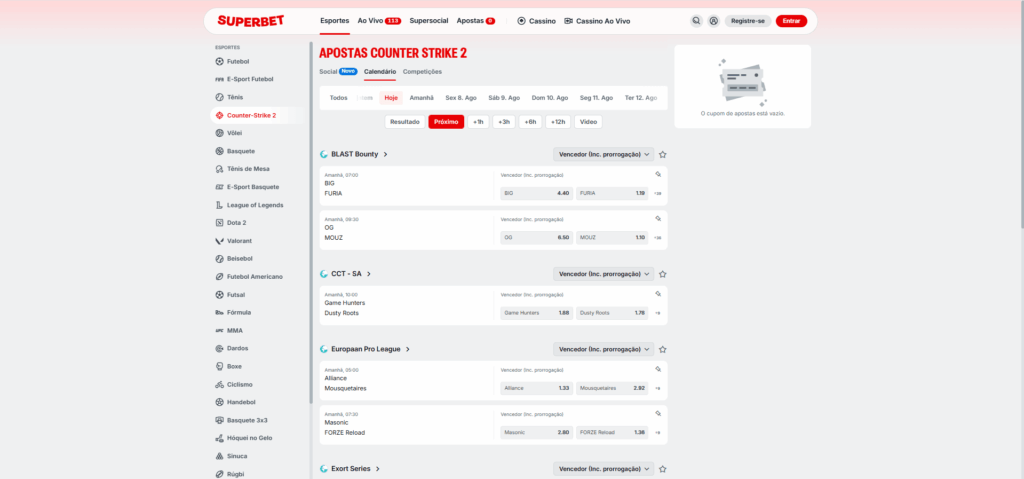 site superbet esports